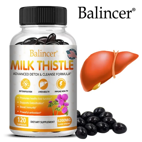 Balincer Milk Thistle Extract Supplement