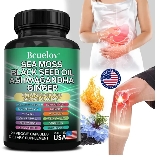 Black Cumin Seed Oil Vitamin C Mineral Supplement