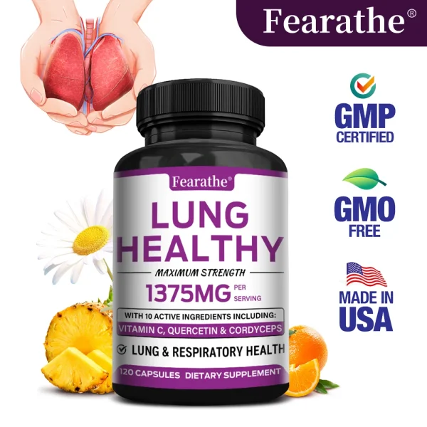Lung Supplement - Maximum Strength 1375 Mg
