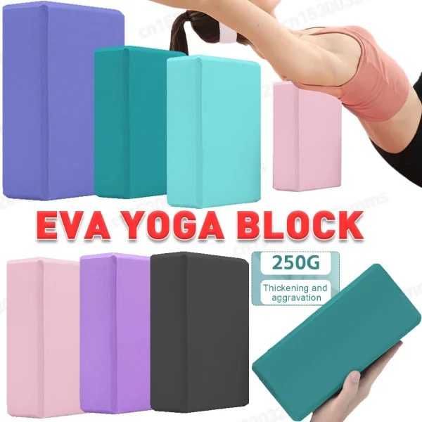 Yoga Building Blocks Cubes Pilates Bricks